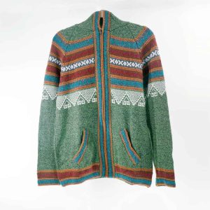 Alpaca Hooded Jackets Made In Peru - Medium Size - ALPAKKA